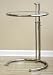 Classic Design Eileen Gray Stainless Steel Accent Side Table