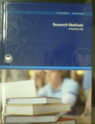 Research Methods: A Tool for Life