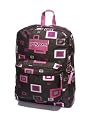 JanSport Superbreak Backpack (Chocolate Chip/Pink)