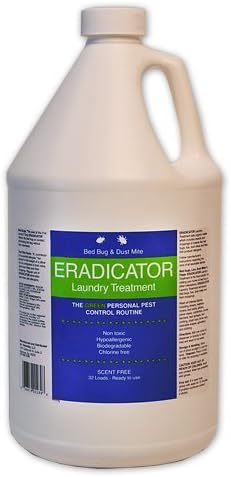 Bed Bug & Dust Mite ERADICATOR 128oz Laundry Treatment MRP - 1 gallon READY TO USE by ERADICATOR