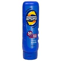Coppertone Sport Sunscreen Lotion, 50 SPF, Ultra Sweat-Proof, 8-Ounce Packages (Pack of 2)