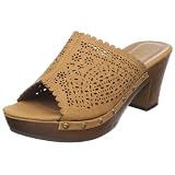 Wanted Shoes Womens Binge Open-Toe Clog