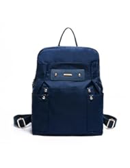 Sports: FTSUCQ Womens Waterproof Backpack Travel Daypack Tote School Bags Shoulder Blue Satchels - FTSUCQ