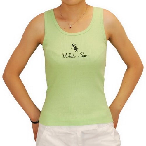 Womens MLB Chicago White Sox Baseball Tank Top Jersey (Size: L)