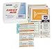 First Aid Kit, Portable, White, Plastic