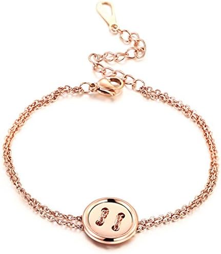 Valanthe Korean Style Pinocchio Lucky Button Female Bracelet