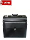 Winn Leather Computer Briefcase The Domain 1108