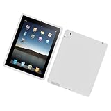 For Apple Ipad 2 Ipad 3 the New Ipad Accessory - White Silicon Skin Case Protector Cover + Free Lf Stylus Pen