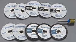 Dremel EZ688-01 EZ Lock Mini Cutting Kit for Metal and Plastic