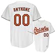 Baltimore Orioles Replica Majestic Home Baseball Jersey YOUR NAME and Number Laser Cut and Custom SEWN with AUTHENTIC TWILL