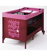 Cosatto Travel Cot Bassinette - Night Night (Pink)