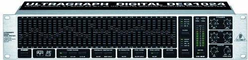 Behringer ULTRAGRAPH DIGITAL DEQ1024 Equalizer/Feedback Destroyer / Dynamikprozessor Behringer ULTRAGRAPH DIGITAL DEQ1024 Equalizer/Feedback Destroyer / Dynamikprozessor