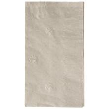 Georgia-Pacific Envision 31559 Brown 1-Ply 1/8 Fold Paper Dinner Napkin, 17" Length x 15" Width (Case of 12 Bags, 350 Per Pack)