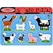 Melissa & Doug Sound Puzzles And Blocks Farm Animals Sound Puzzle