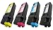 UCI-XT-6125 [ONE SET=BMCY]4 ( 1Set ) Remanufactured toner cartridges replacement for Xerox Phaser 6125, printer, 106R01334, 106R01331, 106R01332, 106R01333, Black 2000 pages, Cyan Magenta Yellow 1000 pages each, BY toners, uk compatible ink.