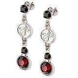 Miami Heat  Crystal Logo Earrings