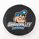 Grand Valley State Lakers Tire Cover Color: Black, Size: D10