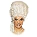 Franco-American Novelty Co 17465 Marie Antoinette Wig Platinum White