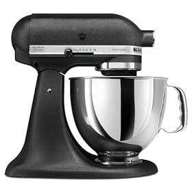 KitchenAid KSM150PSBK Artisan Series 5-Quart Mixer, Imperial Black