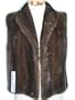 26 In Ranch Mink Vest w/Wing Collar/USA Made
