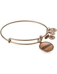 Alex and Ani "NFL" San Francisco 49ers Logo Expandable Wire Bangle Bracelet, 7.5"