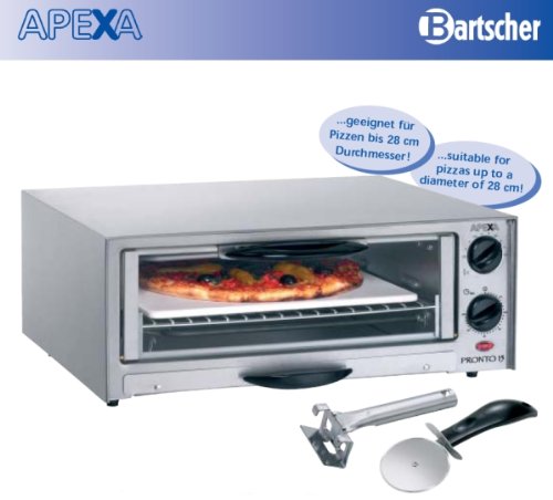 Bartscher Pizza-Backofen mit Glastür