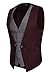 Coofandy Men's V-neck Sleeveless Slim Fit Jacket Business Suit Vests