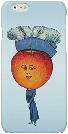 Phone covers for Samsung Galaxy S6 Case , Elegant Apple Head Lady Feather Hat Glossy Phone Case There Phone Case for Samsung Galaxy S6