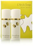 L'air du Temps by Nina Ricci for Women 2 Piece Set Includes: 2 x 1.0 oz Eau de Toilette Sprays