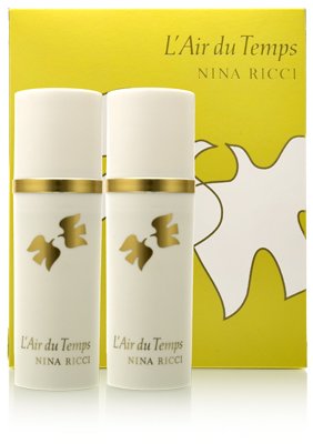 L'air du Temps by Nina Ricci for Women 2 Piece Set Includes: 2 x 1.0 oz Eau de Toilette Sprays