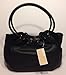 Michael Kors Ring Tote MD EW Black Leather
