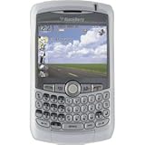 OEM Blackberry Curve Rubber White Cell Phone Wrap HDW-13840-005