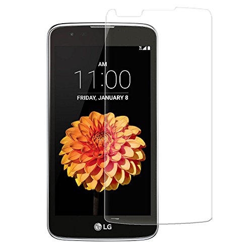 LG K7 Temepred Glass Screen Protector,[2 PCS] 2.5D Shatterproof Clear Cell Phone Tempered Glass Touch Screen Protector
