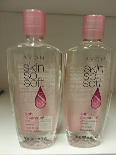 Lot of 2 Avon Skin So Soft SSS Soft &amp; Sensual Bath Oil 16.9 oz ea New &amp; Sealed ! by Avon Skin So Soft