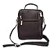 Piel Leather Radio Video Camera Bag, Chocolate, One Size