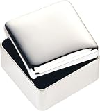 Silver Square Trinket Box