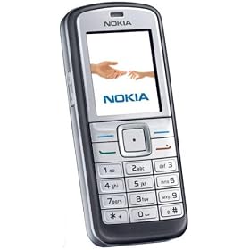 Nokia 6070 Unlocked Cell Phone with Video Player--International Version with Warranty (Silver)