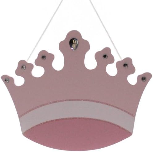 Child Related PRINCESS CROWN ROOM PLAQUE Wood Personalized Name Sign WCR