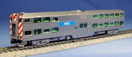 N Bi-Level Cab-Coach, Metra/RTA #8548-image
