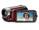 Canon FS200 Flash Memory Camcorder with 37x Optical Zoom (Sunrise Red)