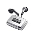 Intenso Music Waver MP3-Player 4 GB (USB 2.0, FM-Tuner) silber