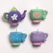 : Tea Party Birthday Candle