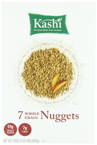 Kashi 7 Whole Grain Nuggets, 20-Ounce Boxes (Pack of 6)