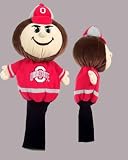 Ohio State Buckeyes NCAA Mascot Golf Club Head Cover NCAA College Athletics