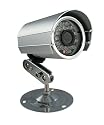 Hi Resolution CCTV Camera with 20m IR Night Vision and CCTV Sticker and Sign