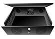 Clover Electronics LOC200 VCR/DVR Lock Box with Fan - Medium (Black)