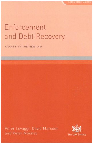 City Travel Guides Discounted  Books : Enforcement and Debt Recovery: A Guide to the New Law
