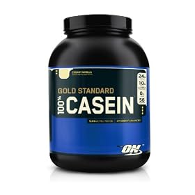 Optimum Nutrition 100% Gold Standard Casein Protein Vanilla 4Lb
