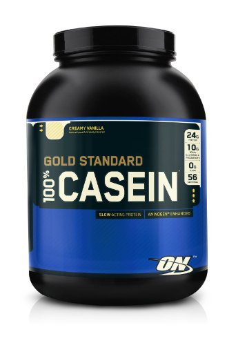 Optimum Nutrition 100% Gold Standard Casein Protein Vanilla 4Lb