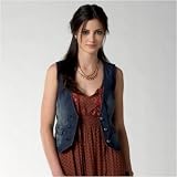 Fossil Talia Denim Vest by Fossil
